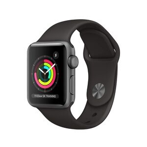 Apple Smart Watch Black Nike Series 3 Sport Band 42 mm Gently Used Men Women